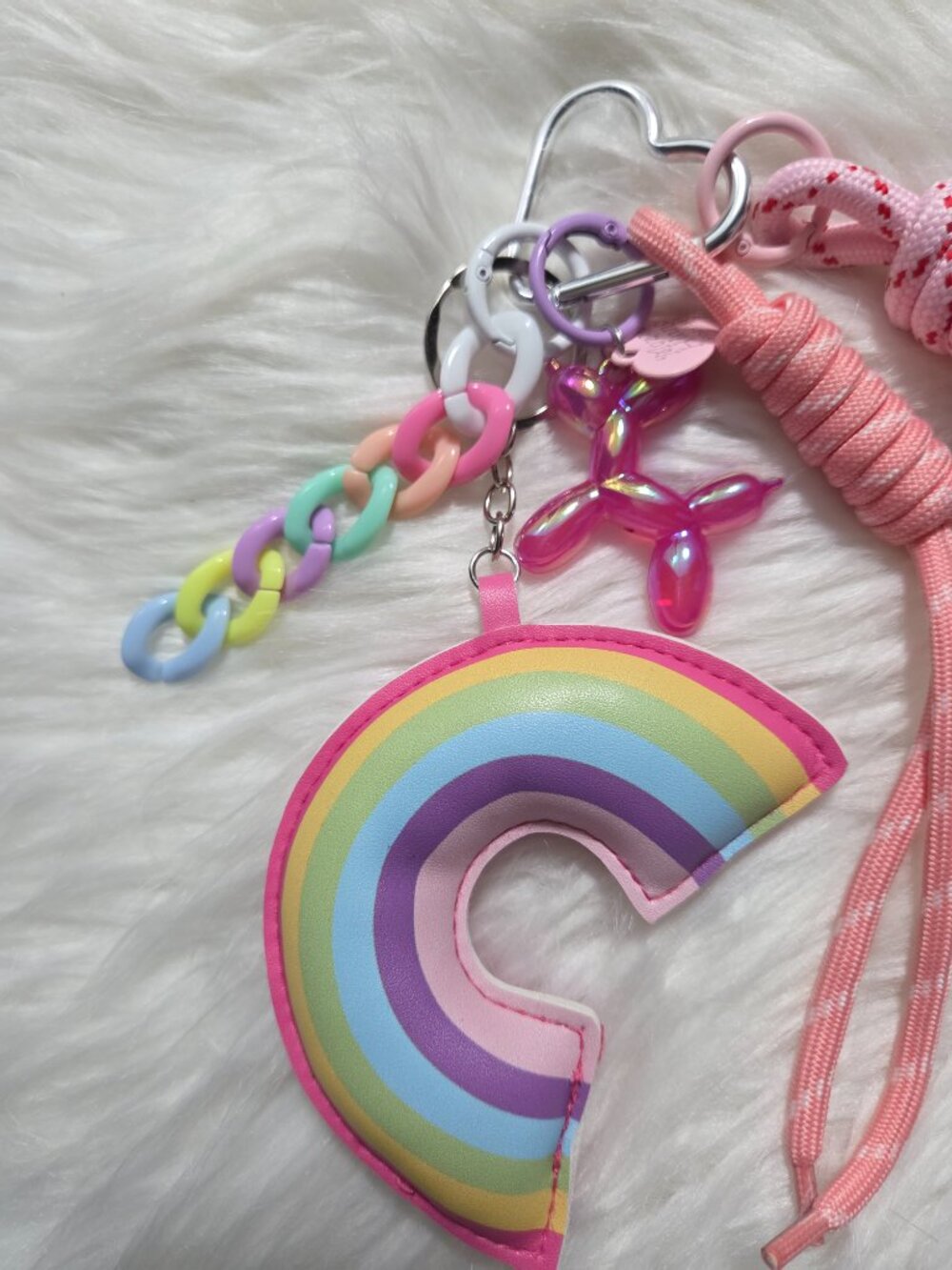 Rainbow Design Keychain - Picture 5 of 7